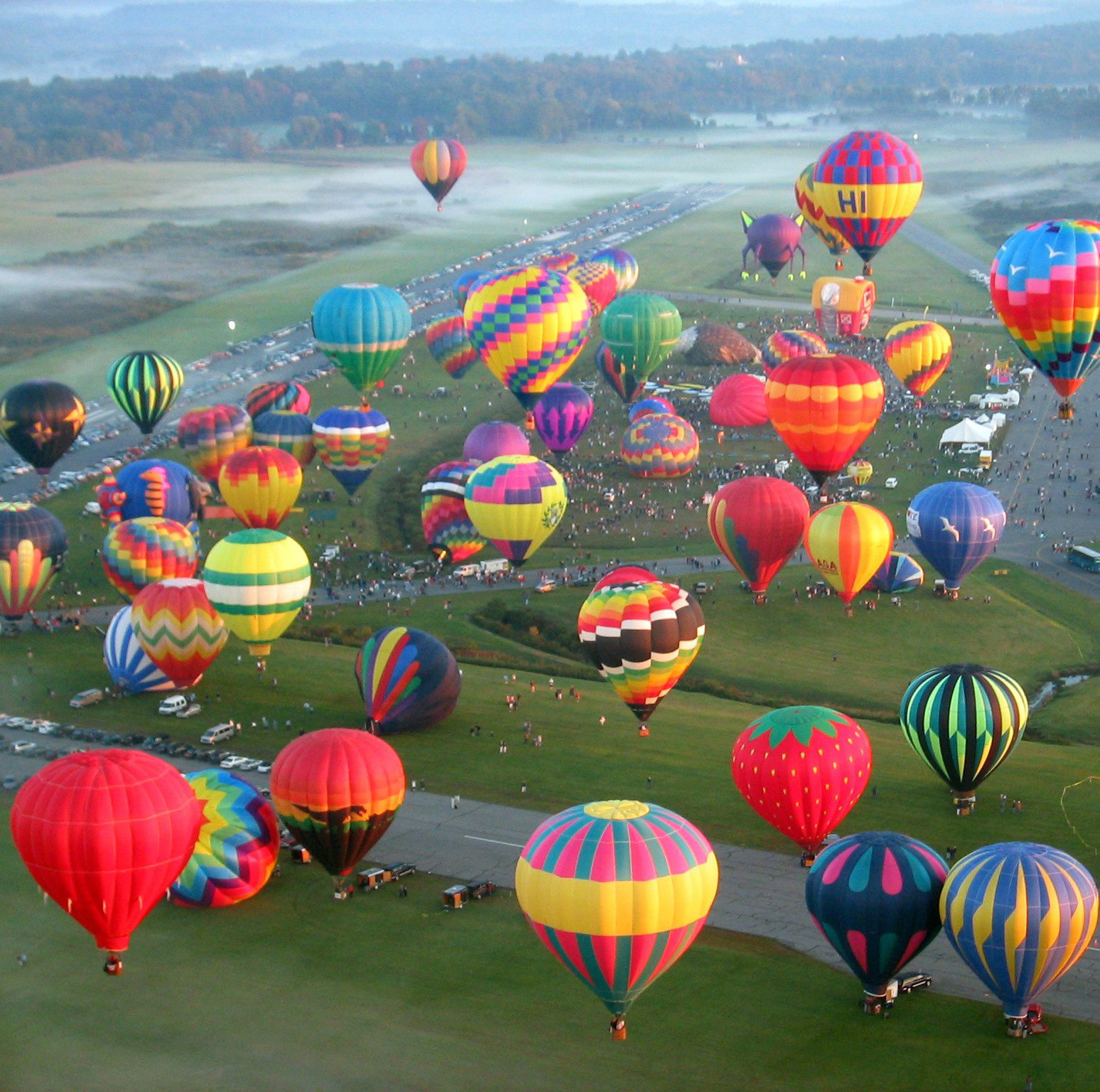 hot air balloon festival list
