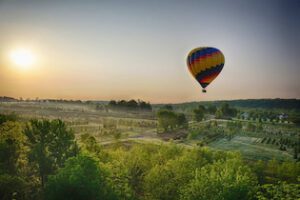 Hot Air Balloon Ride Explore Philadelphia bucks County PA