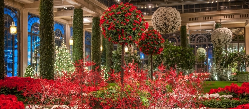 Longwood Gardens is a unique attraction that features botany displays, and rare plants across endless acres of landscaped property