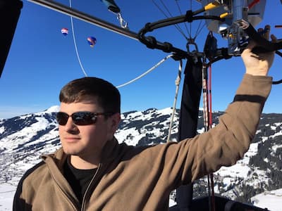 Hot Air Balloon Pilot Jake - In the Alps