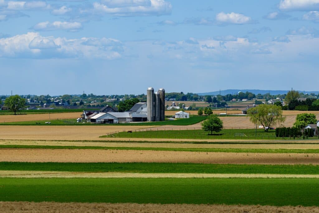 An Amish farm that offers private farm tours in Lancaster, PA