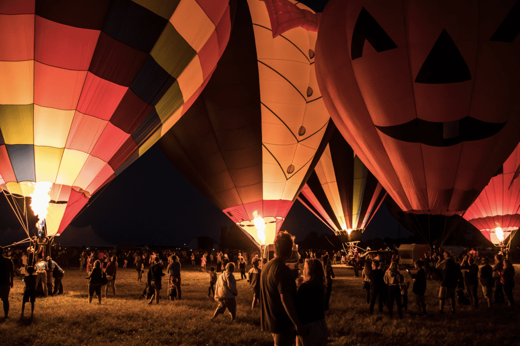 A fall festival hosted by Lancaster Balloon Rides in Lancaster County, PA